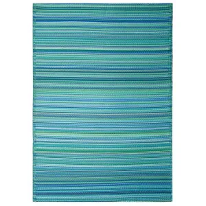 Cancun Reversible Outdoor Rug, 238x150cm, Aqua by Fobbio Home, a Outdoor Rugs for sale on Style Sourcebook