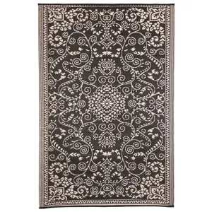 Murano Reversible Outdoor Rug, 270x180cm, Black by Fobbio Home, a Outdoor Rugs for sale on Style Sourcebook