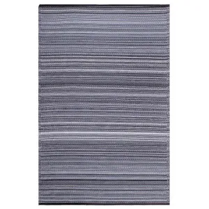 Cancun Reversible Outdoor Rug, 179x120cm, Midnight by Fobbio Home, a Outdoor Rugs for sale on Style Sourcebook