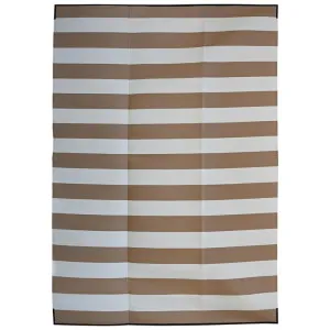 Brittany Foldable Waterproof Camping Mat, 360x270cm, Beige by Fobbio Home, a Outdoor Rugs for sale on Style Sourcebook