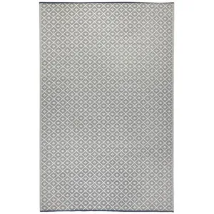 Kimberley Reversible Outdoor Rug, 179x120cm, Grey by Fobbio Home, a Outdoor Rugs for sale on Style Sourcebook