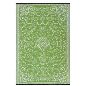 Murano Reversible Outdoor Rug, 179x120cm, Lime by Fobbio Home, a Outdoor Rugs for sale on Style Sourcebook