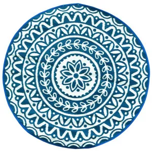 Pushpa Reversible Outdoor Round Rug, 180cm by Fobbio Home, a Outdoor Rugs for sale on Style Sourcebook