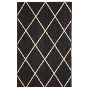 Veranda Tucson Indoor / Outdoor Rug, 300x200cm, Black by Fobbio Home, a Outdoor Rugs for sale on Style Sourcebook