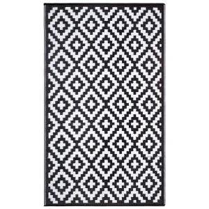Aztec Reversible Outdoor Rug, 270x180cm, Black by Fobbio Home, a Outdoor Rugs for sale on Style Sourcebook