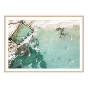 Coogee Paddle Framed Print in 62 x 45cm by OzDesignFurniture, a Prints for sale on Style Sourcebook
