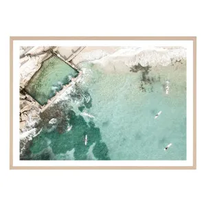 Coogee Paddle Framed Print in 140 x 100cm by OzDesignFurniture, a Prints for sale on Style Sourcebook