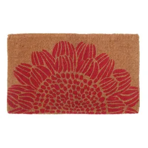 Doveva Blossom Coir Doormat, 75x45cm by Fobbio Home, a Doormats for sale on Style Sourcebook