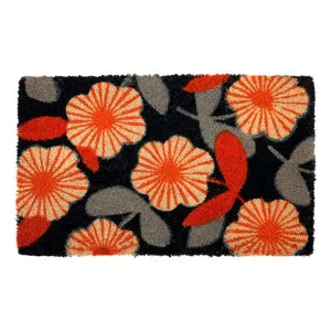 Lulu Floral Coir Doormat, 75x45cm by Fobbio Home, a Doormats for sale on Style Sourcebook