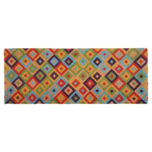 Saman Diamond Coir Doormat, 120x45cm by Fobbio Home, a Doormats for sale on Style Sourcebook