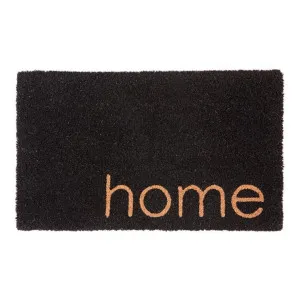 Bevelyn Coir Doormat, 75x45cm, Black by Fobbio Home, a Doormats for sale on Style Sourcebook