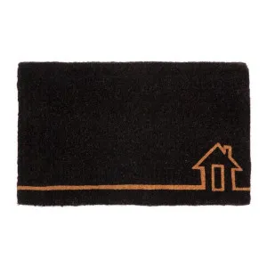 Ghar Coir Doormat, 75x45cm, Black by Fobbio Home, a Doormats for sale on Style Sourcebook