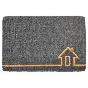 Ghar Coir Doormat, 90x60cm, Grey by Fobbio Home, a Doormats for sale on Style Sourcebook
