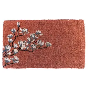 Magnolia Coir Doormat, 75x45cm, Coral by Fobbio Home, a Doormats for sale on Style Sourcebook