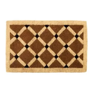 Mahi Two Toned Coir Doormat, 75x45cm by Fobbio Home, a Doormats for sale on Style Sourcebook