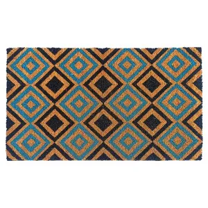 Alfie Diamond Coir Doormat, 75x45cm by Fobbio Home, a Doormats for sale on Style Sourcebook