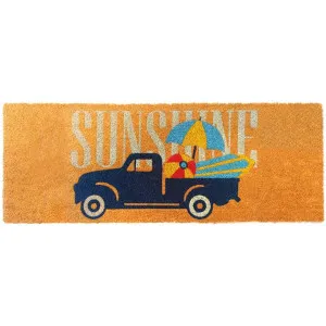Sunshine Coir Doormat, 120x45cm by Fobbio Home, a Doormats for sale on Style Sourcebook
