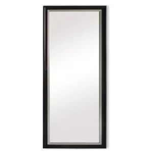 Emma Wall / Cheval Mirror, 180cm, Black / Silver by The Chic Home, a Mirrors for sale on Style Sourcebook