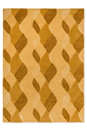 Brink & Campman Decor Riff Straw Yellow 098206 by Brink & Campman, a Contemporary Rugs for sale on Style Sourcebook