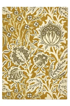 Morris & Co Elmcote Gold 127806 by Morris & Co, a Contemporary Rugs for sale on Style Sourcebook