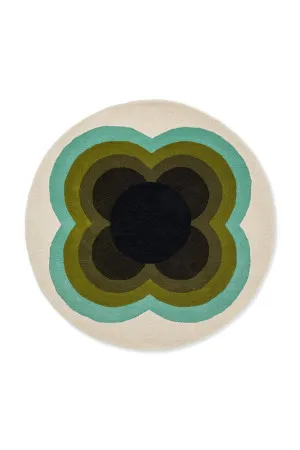 Orla Kiely Sunflower Olive 060007 by Orla Kiely, a Contemporary Rugs for sale on Style Sourcebook