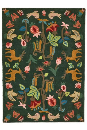 Sanderson Forest Of Dean Forest Green 146907 by Sanderson, a Contemporary Rugs for sale on Style Sourcebook