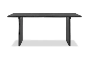 Dakota Block Dining Table, Black, by Lounge Lovers by Lounge Lovers, a Dining Tables for sale on Style Sourcebook