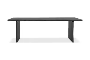 Dakota Block Dining Table, Black, by Lounge Lovers by Lounge Lovers, a Dining Tables for sale on Style Sourcebook