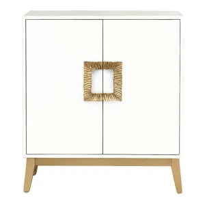 Muse 2 Door Side Cabinet, White by Cozy Lighting & Living, a Cabinets, Chests for sale on Style Sourcebook