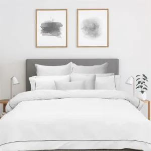 Bas Phillips New York White Quilt Cover Set by null, a Quilt Covers for sale on Style Sourcebook