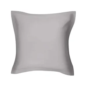 Odyssey Living Breathe Cotton Pewter European Pillowcase by null, a Cushions, Decorative Pillows for sale on Style Sourcebook