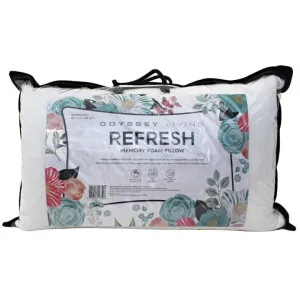 Odyssey Living Refresh Crumbed Memory Foam Pillow by null, a Pillows for sale on Style Sourcebook