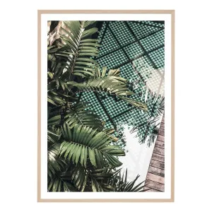 Tropical Pool Framed Print in 45 x 62cm by OzDesignFurniture, a Prints for sale on Style Sourcebook