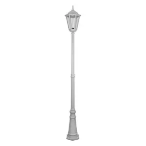 Chester Italian Made IP43 Exterior Post Lantern, 1 Light, 240cm, White by Domus Lighting, a Lanterns for sale on Style Sourcebook