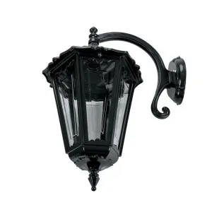 Chester Italian Made IP43 Exterior Down Wall Lantern, Style B, Large, Black by Domus Lighting, a Outdoor Lighting for sale on Style Sourcebook
