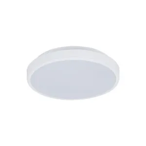 Casy IP54 Indoor / Outdoor Dimmable LED Oyster Ceiling Light, 18W, CCT, White by Domus Lighting, a Spotlights for sale on Style Sourcebook