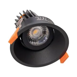 Cell Deep Fascia IP44 Indoor / Outdoor Dimmable LED Gimbal Downlight, 13W, CCT, Black by Domus Lighting, a Spotlights for sale on Style Sourcebook