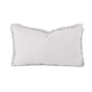 Bambury French Flax Linen Silver 30x60cm Cushion by null, a Cushions, Decorative Pillows for sale on Style Sourcebook