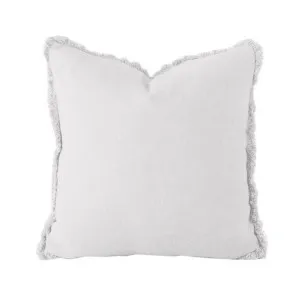 Bambury French Flax Linen Silver 50x50cm Cushion by null, a Cushions, Decorative Pillows for sale on Style Sourcebook