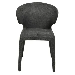 Denison Fabric Dining Chair, Set of 2, Charcoal Grey by Conception Living, a Dining Chairs for sale on Style Sourcebook