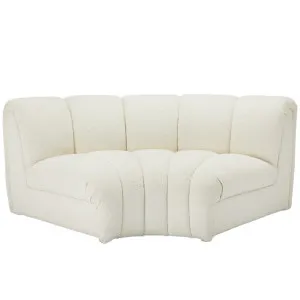 Maeve Boucle Ivory Corner Sofa Module by James Lane, a Sofas for sale on Style Sourcebook