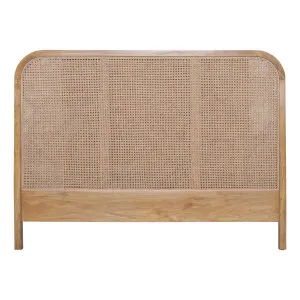 Willow Queen Bedhead in Mangowood Clear  / Rattan by OzDesignFurniture, a Bed Heads for sale on Style Sourcebook