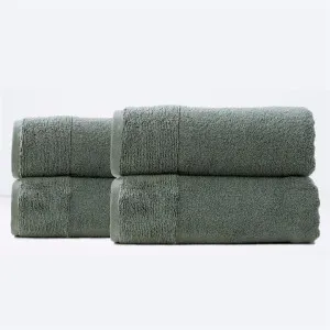 Renee Taylor Aireys 4 Piece Agave Bath Sheet Pack by null, a Towels & Washcloths for sale on Style Sourcebook