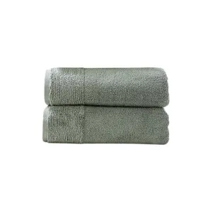 Renee Taylor Aireys 2 Piece Agave Bath Sheet Pack by null, a Towels & Washcloths for sale on Style Sourcebook