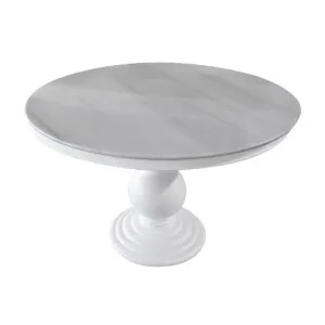 Alba' Marble Round Table with White Base by Style My Home, a Dining Tables for sale on Style Sourcebook