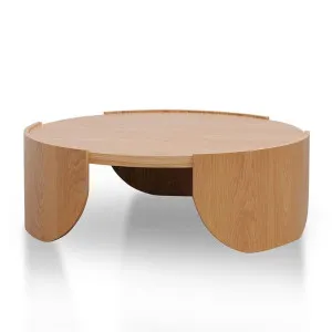 Zoey 1.1m Round Coffee Table - Natural by Interior Secrets - AfterPay Available by Interior Secrets, a Coffee Table for sale on Style Sourcebook