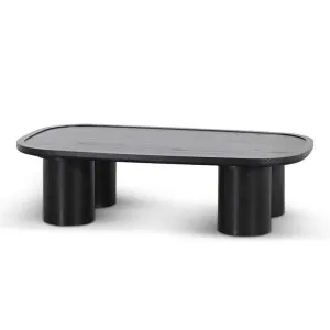 Adam 1.4m Coffee Table - Full Black by Interior Secrets - AfterPay Available by Interior Secrets, a Coffee Table for sale on Style Sourcebook