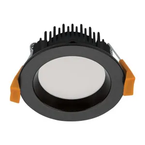 Deco IP44 Indoor / Outdoor DALI Dimmable LED Fixed Downlight, Round, 8W, CCT, Black by Domus Lighting, a Spotlights for sale on Style Sourcebook