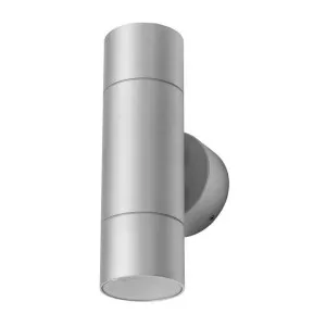 Elite IP54 Exterior Dimmable LED Up / Down Wall Light, CCT, Silver by Domus Lighting, a Outdoor Lighting for sale on Style Sourcebook