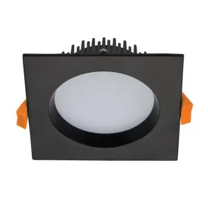 Deco IP44 Indoor / Outdoor DALI Dimmable LED Fixed Downlight, Square, 13W, CCT, Black by Domus Lighting, a Spotlights for sale on Style Sourcebook